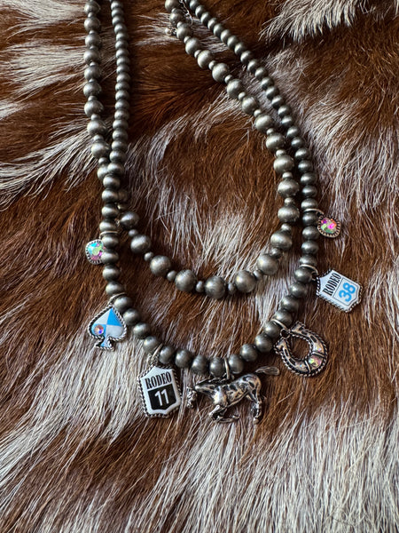 Western Rodeo Beaded Necklace