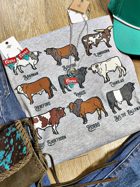 Western Cattle Oversized Tee