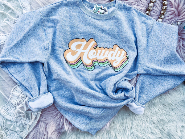 Retro Howdy - Graphic Top