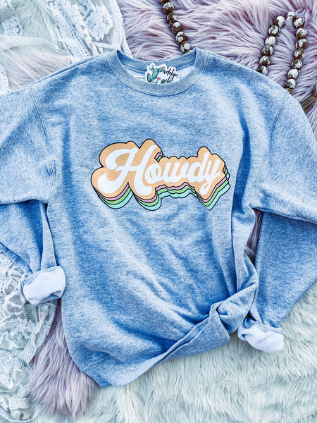 Retro Howdy - Graphic Top