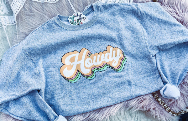 Retro Howdy - Graphic Top
