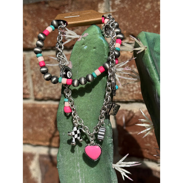 Cowgirl Charm Wrap Bracelet