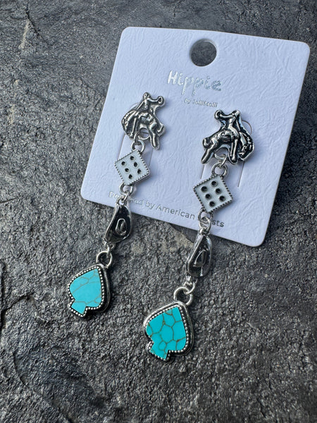Western Charm Dangle Earrings