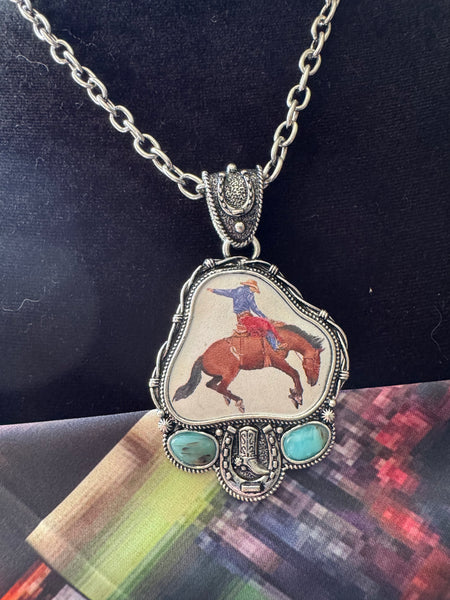 Cowboy Rodeo Necklace