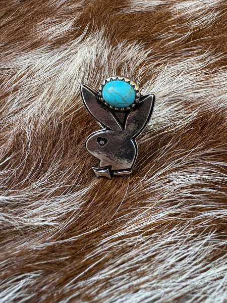 Bunny Ring - Turq.