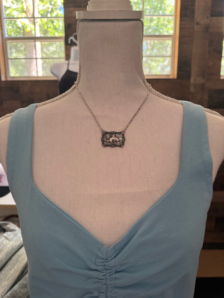 Bronc Rider Necklace