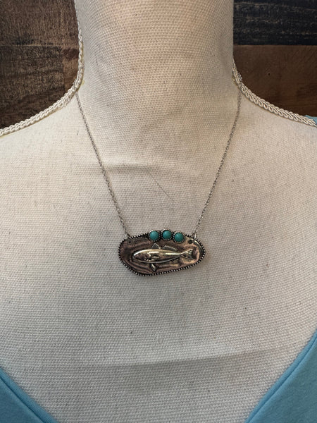 Bait a Hook Necklace