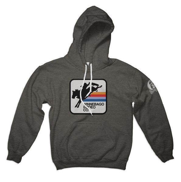 Charcoal Bronc Hoodie