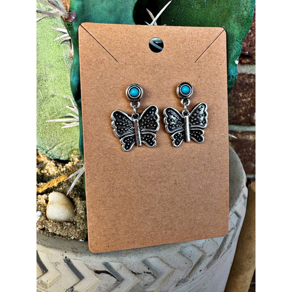Fly Away Butterfly Earrings