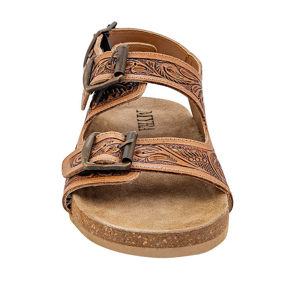 Dixon Trails Hand-Tooled Sandals