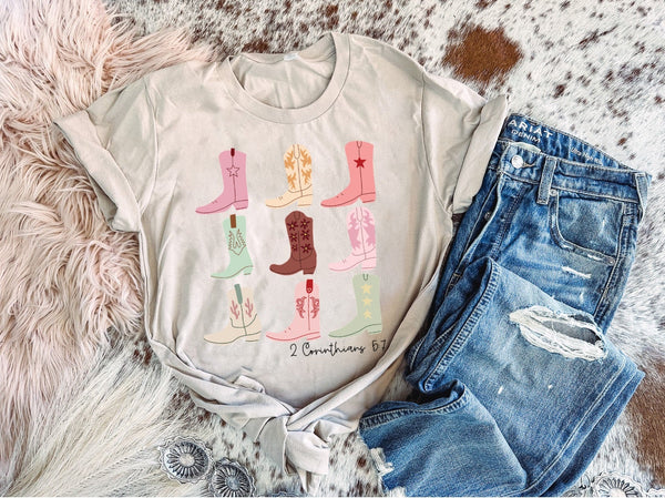 Walk By Faith - Graphic Top