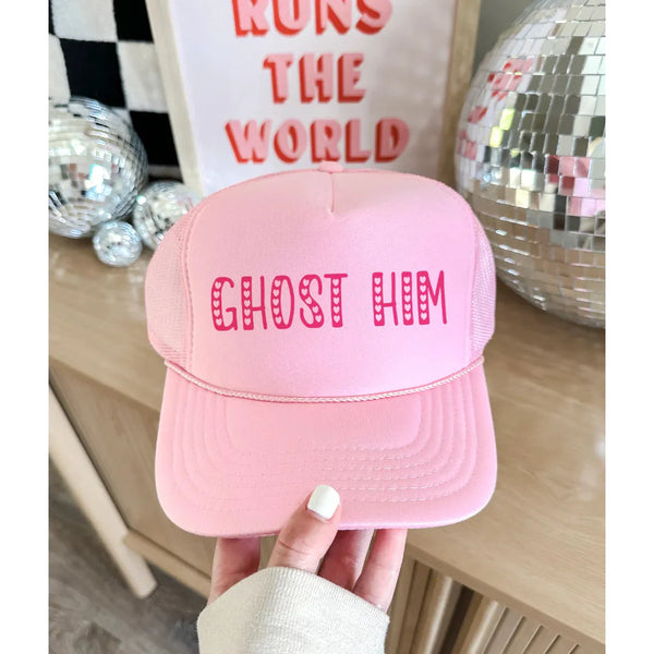Ghost Him Trucker Hat