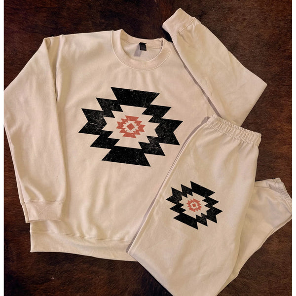 Aztec Vibes Sweatshirt or Sweatpants