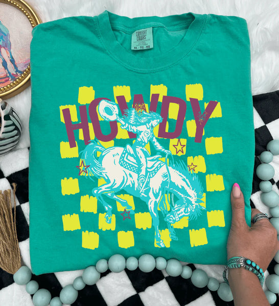 Buckin' Babe Howdy Tee