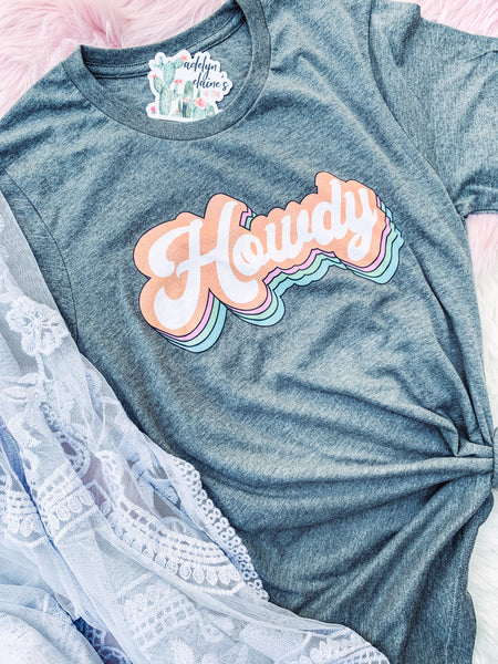 Retro Howdy - Graphic Top