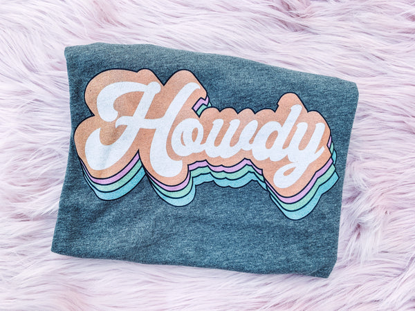 Retro Howdy - Graphic Top
