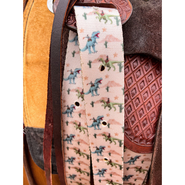 Jurassic Ranch Cinch Strap Set