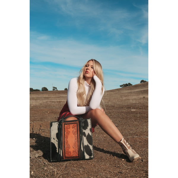 Luxe Cowgirl Tote a Haute Southern Hyde by Beth Marie Exclusive