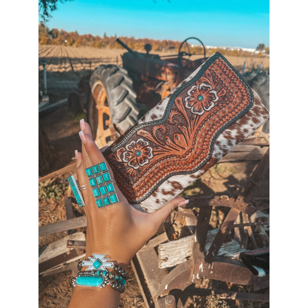 Jessie Jane Brown Hyde Wallet a Haute Southern Hyde by Beth Marie Exclusive