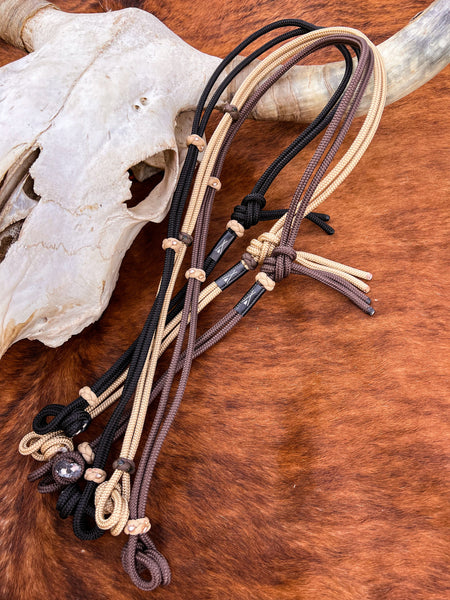 Hand Tied Rope Headstall