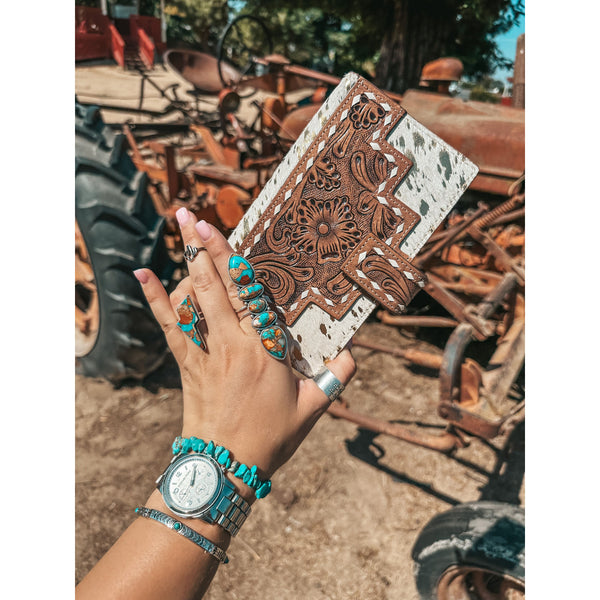 The Gold Foil Lancaster Wallet a Haute Southern Hyde by Beth Marie Exclusive