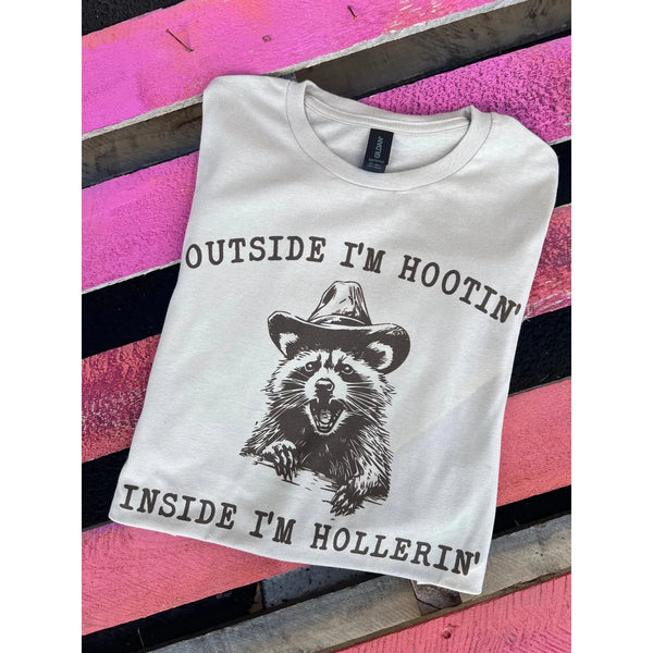 Inside I'm Hootin' Tee