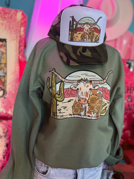 Laredo Longhorn Graphic Sweatshirt