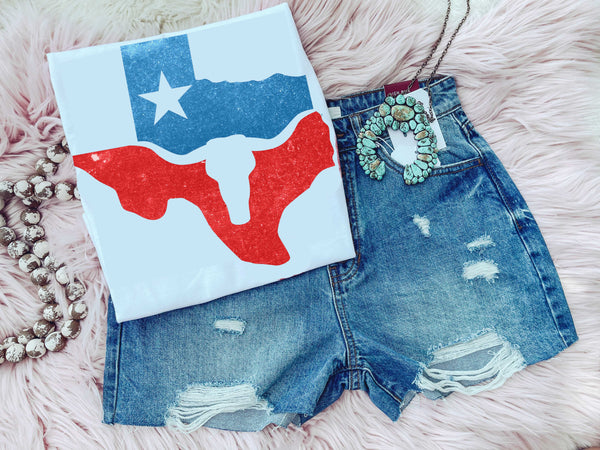 Texas Longhorn - Graphic Top