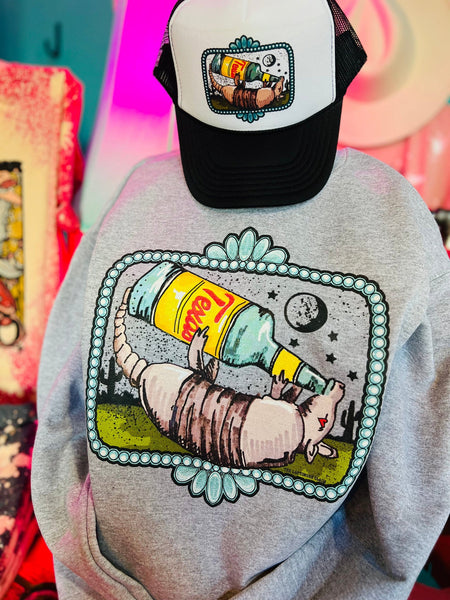 Topo Texas Armadillo Graphic Sweatshirt