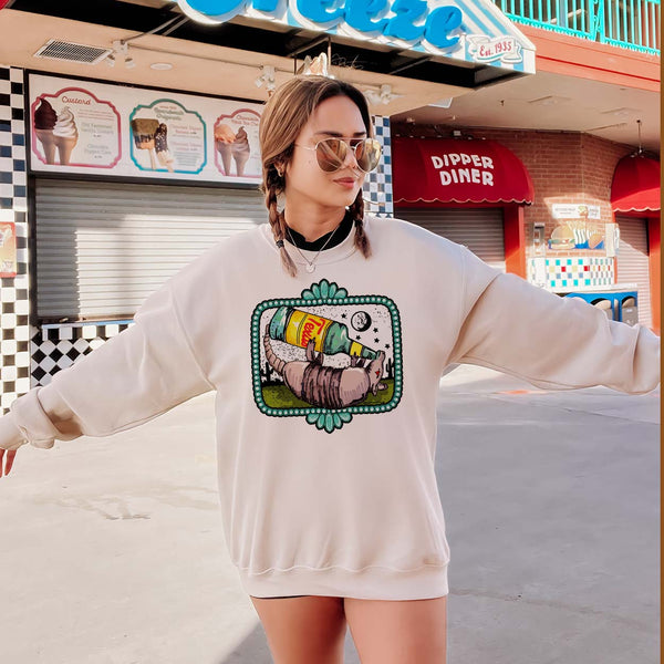 Topo Texas Armadillo Graphic Sweatshirt