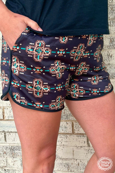 Unbelievable Aztec Leopard Shorts