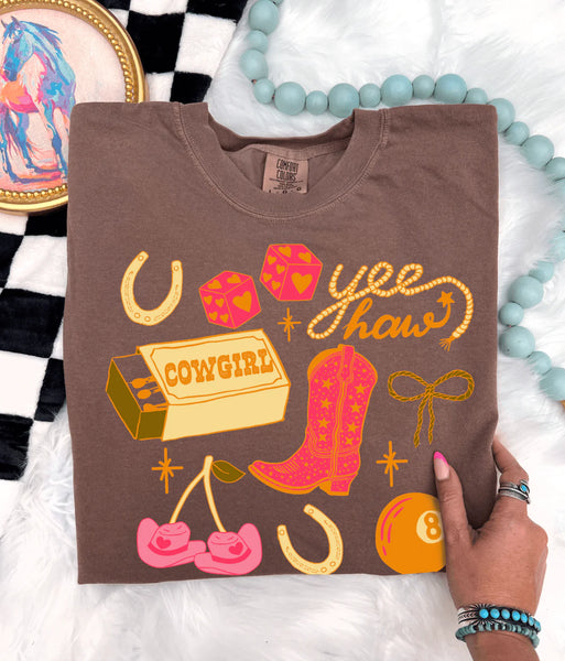 Vegas Cowgirl Tee