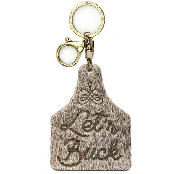 Let 'r Buck Keychain