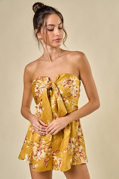 Sweet As Honey Romper