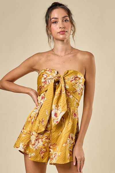 Sweet As Honey Romper