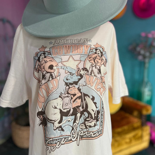 American Cowboy Rodeo Tee
