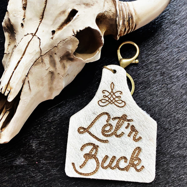 Let 'r Buck Keychain