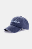 DALLAS Embroidered Baseball Cap