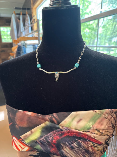 Longhorn Necklace