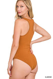 PREMIUM COTTON RACER BACK TANK BODYSUIT~ Multiple Colors