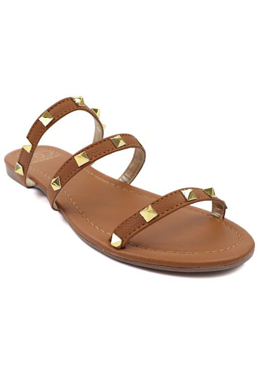 Studded Sandals -Multiple Colors