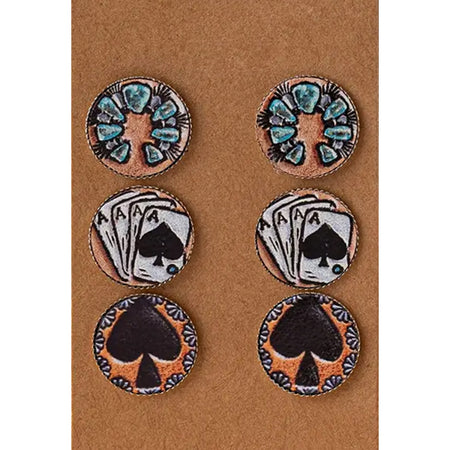 Rodeo Concho Earrings