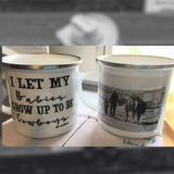 Custom Cowboy/Cowgirl Babies Camp Cup