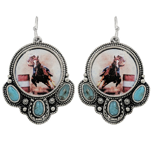 Barrel Racer Earrings