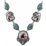 Barrel Racer Stone Necklace