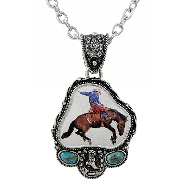 Cowboy Rodeo Necklace