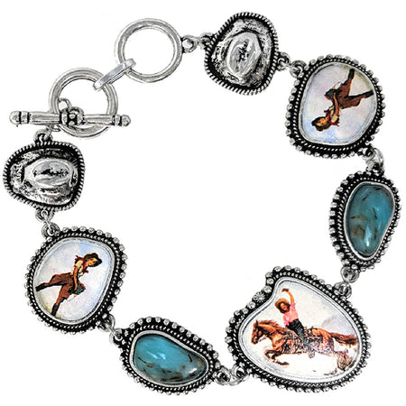 Rodeo Cowboy Earrings