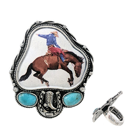 Rodeo Cowboy Earrings