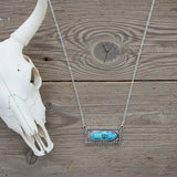 Western Stone Bar Necklace