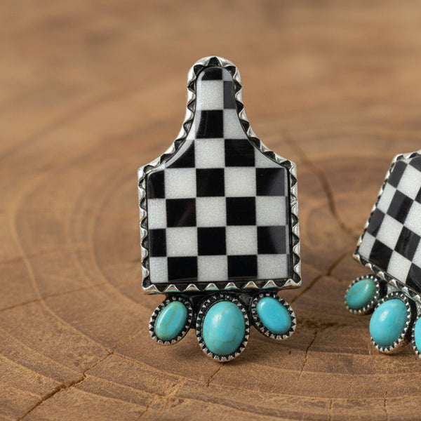 Checker Tag Ring